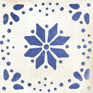 BATIK CARIBBEAN 8x8 Porcelain Tile ANTIGUA