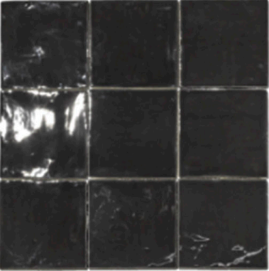 COLLI FES 5x5 Ceramic Tile NERO