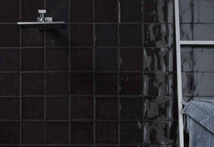 COLLI FES 5x5 Ceramic Tile NERO