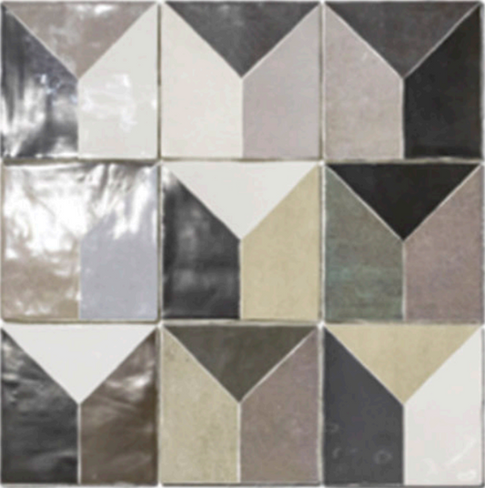 COLLI FES 5x5 Ceramic Tile DECOR