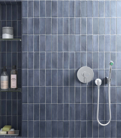 EQUIPE COCO 2x6 Porcelain Subway Tile MATTE BLUE NIGHT