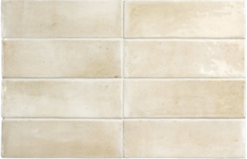 EQUIPE COCO 2x6 Porcelain Subway Tile GLOSS CANVAS