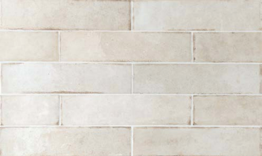 EQUIPE TRIBECA 2.5x10 Porcelain Subway Tile OATMEAL