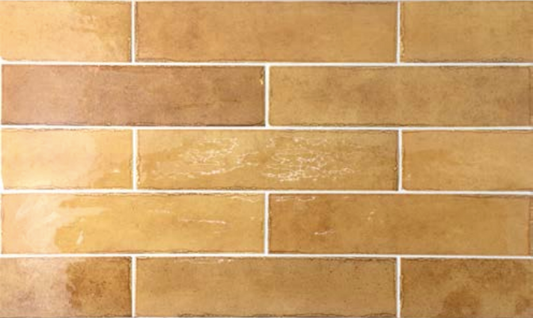 EQUIPE TRIBECA 2.5x10 Porcelain Subway Tile  POLLEN