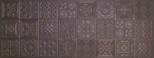 APAVISA PALADIO 18x47 Decorative Ceramic Tile TITANIUM