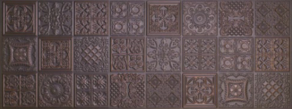 APAVISA PALADIO 18x47 Decorative Ceramic Tile TITANIUM