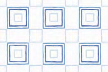 HARMONY DRAW 8.7x8.7 Decorative Porcelain Tile SQUARE