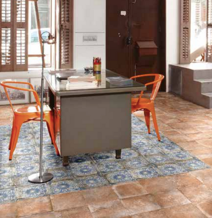 MARINER MAIOLICHE 8x8 Decorative Porcelain Tile BLUE 4