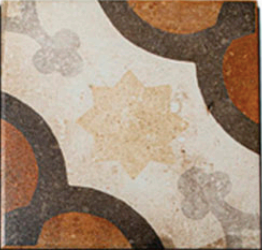 MARINER CEMENTINE 8x8 Decorative Porcelain Tile 1