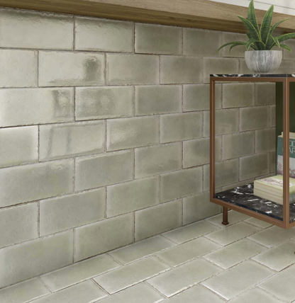 NATUCER FRAME 6x12 Porcelain Tile SAGE