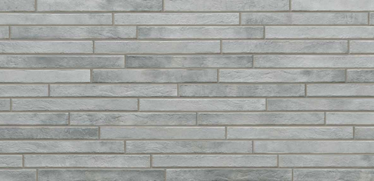 RONDINE NOLITA 2x18 Brick Look Porcelain Tile SILVER