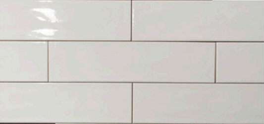 IMOLA SLASH 3x12 Ceramic Subway Tile WHITE