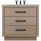 Avalon Three-Drawer Single Bath Vanity