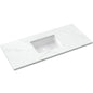 49" Silestone® Quartz Vanity Top Single Rectangle Centered Sink