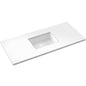 49" Silestone® Quartz Vanity Top Single Rectangle Centered Sink