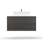 Gilded Two-Drawer Single Bath Floating Vanity