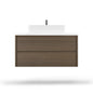 Gilded Two-Drawer Single Bath Floating Vanity