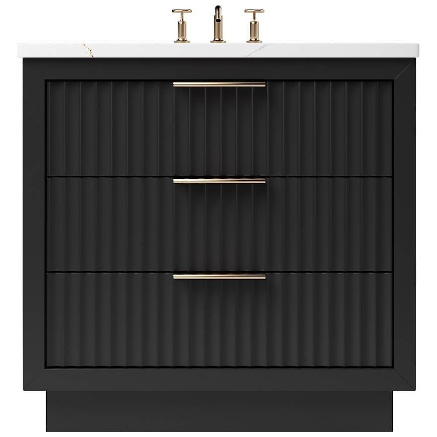 LeCrieú Three-Drawer Single Bath Vanity