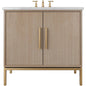 Rift White Oak Single Bath Vanity