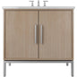 Rift White Oak Single Bath Vanity