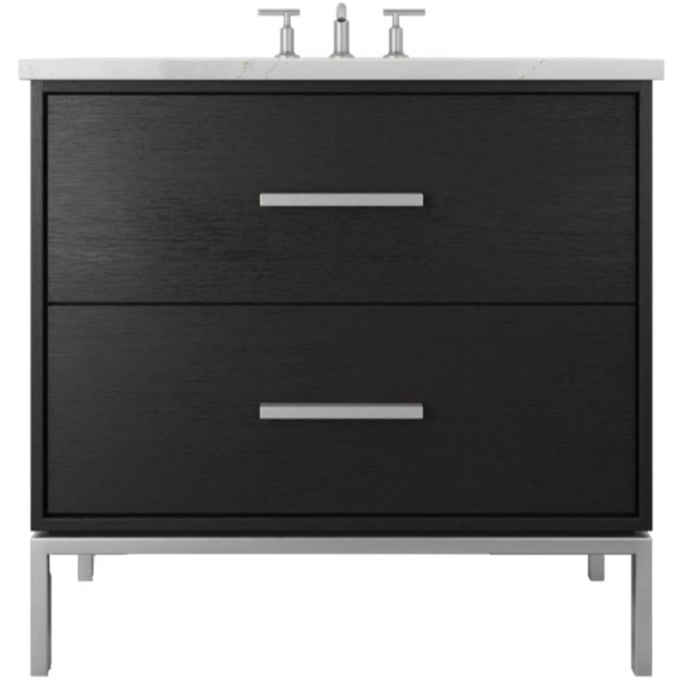 Rift White Oak Two-Drawer Single Bath Vanity