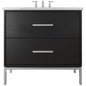 Rift White Oak Two-Drawer Single Bath Vanity