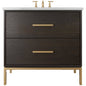 Rift White Oak Two-Drawer Single Bath Vanity