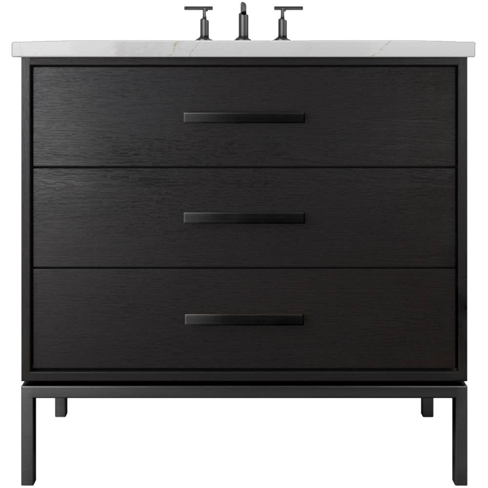 Rift White Oak Three-Drawer Single Bath Vanity