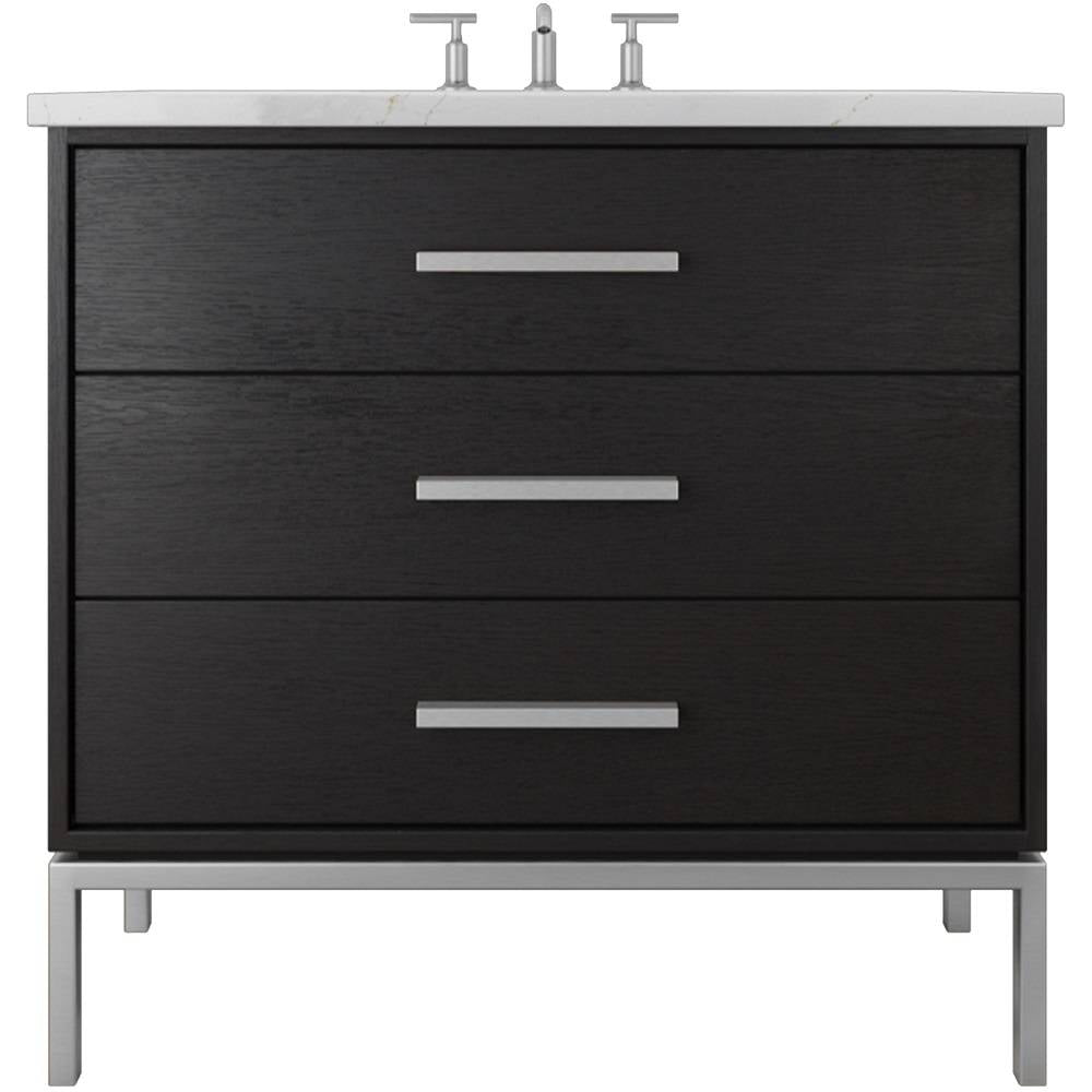 Rift White Oak Three-Drawer Single Bath Vanity