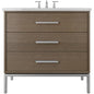 Rift White Oak Three-Drawer Single Bath Vanity